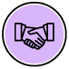 shaking hands icon